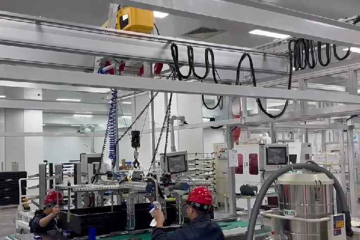 Aluminum light crane system