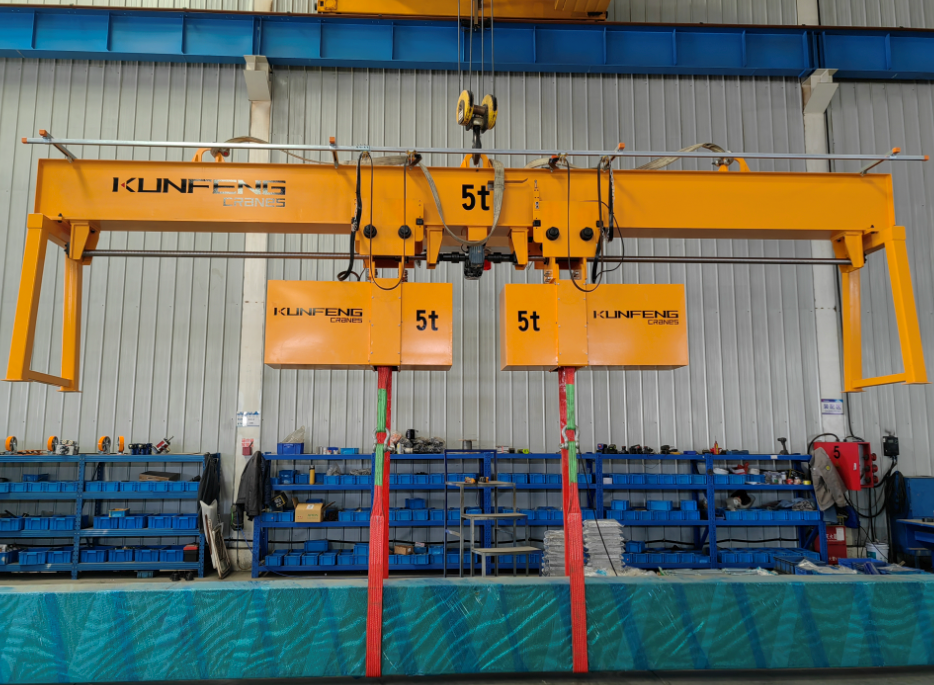 Turnover Spreader Beams for Rotating Heavy Loads