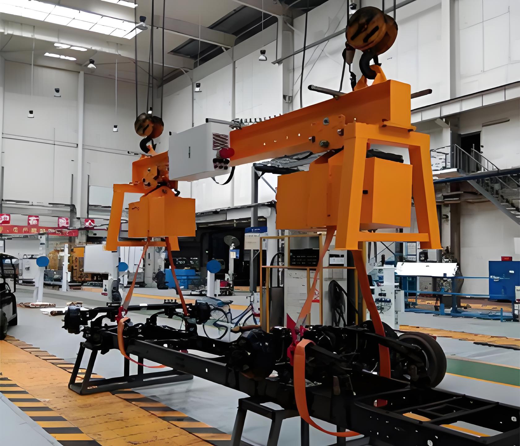 Chassis load turning device
