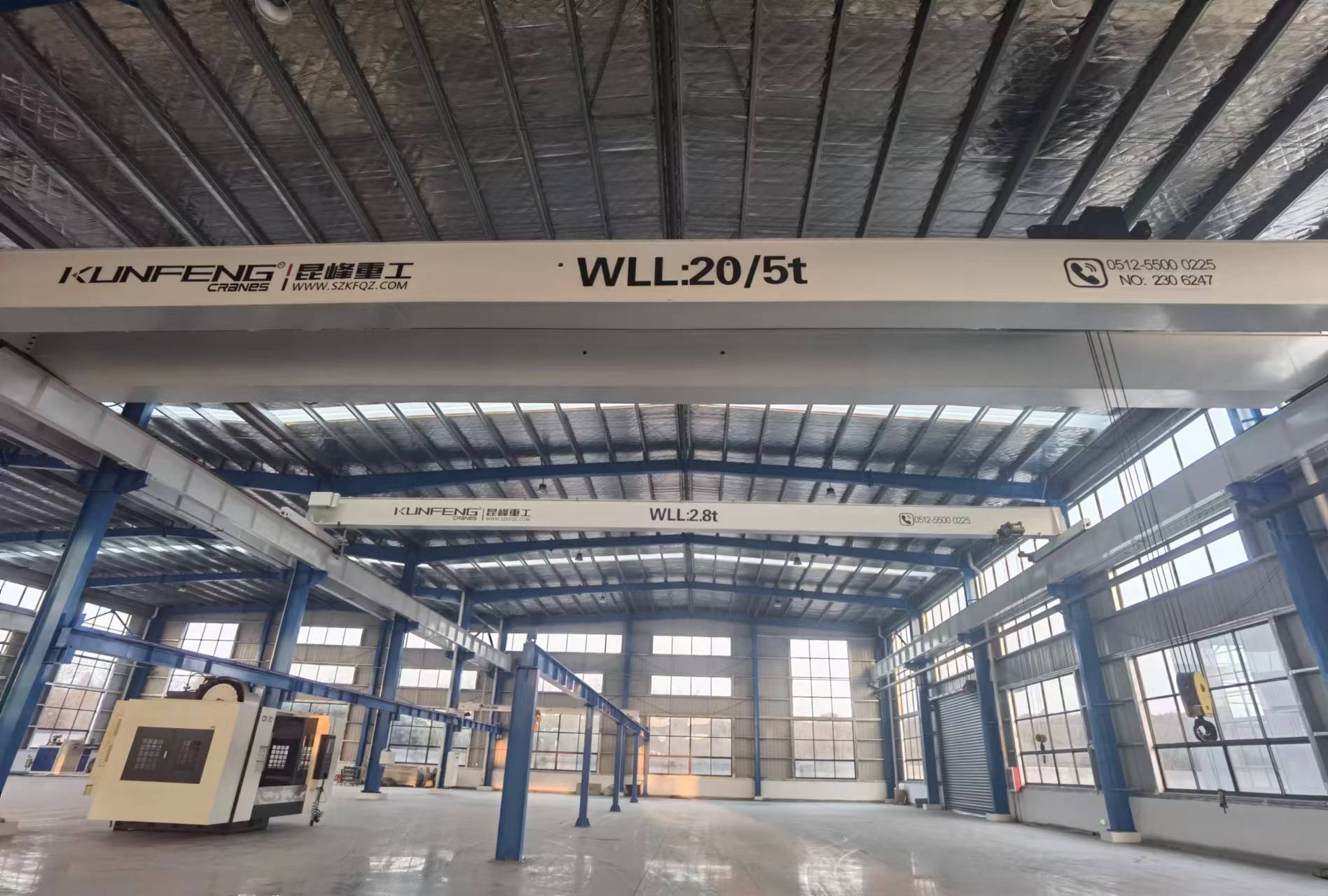 Maintenance of Indoor Double Girder Overhead Crane