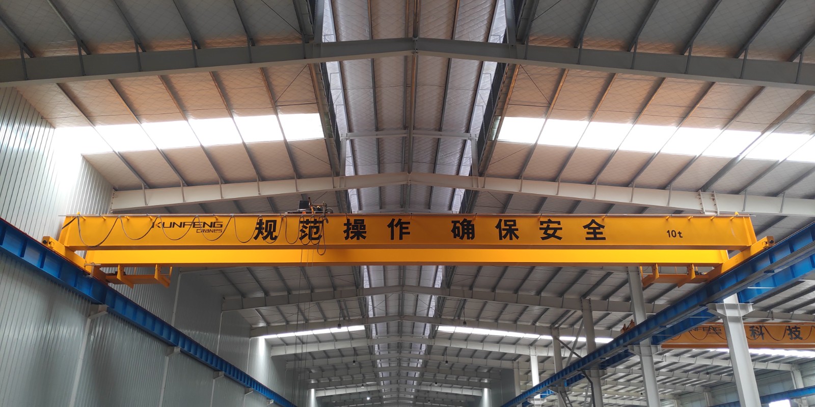 10t electric overhead travelling crane
