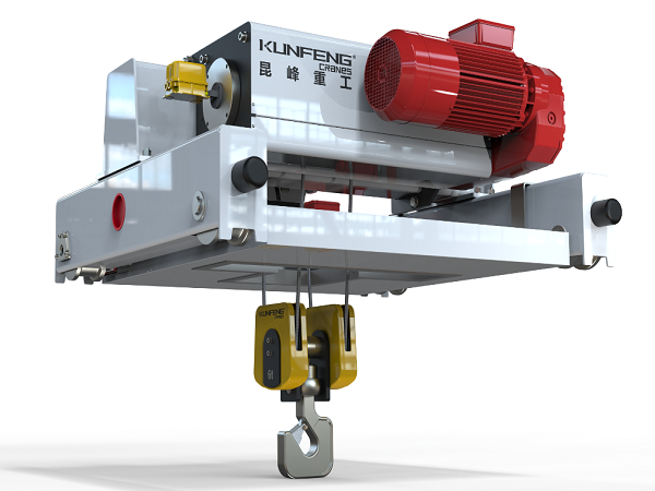 The crane hoist is small in size and easy to operate