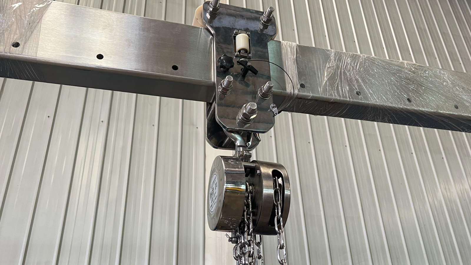 Stainless steel manual chain hoist