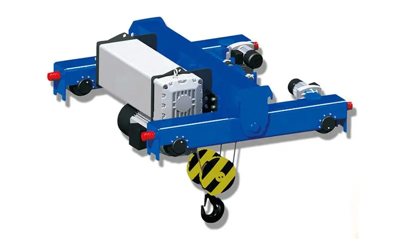 Electric wire rope hoist trolley