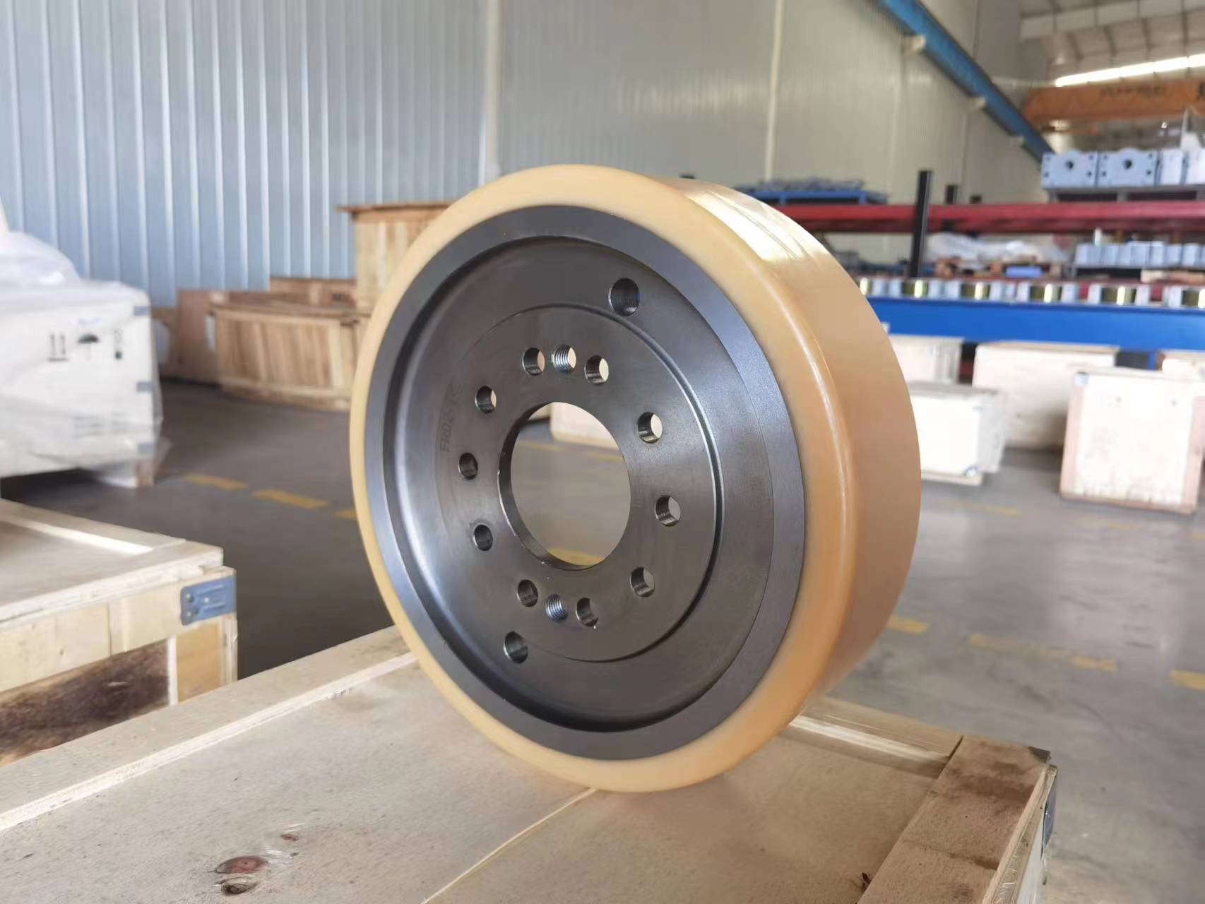 Friction Drive Wheels for Mining Monorail Crane