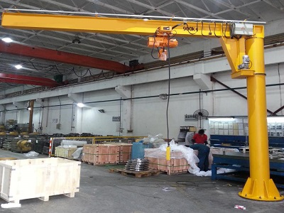 Free Standing Floor Mounted Cantilever Jib Crane
