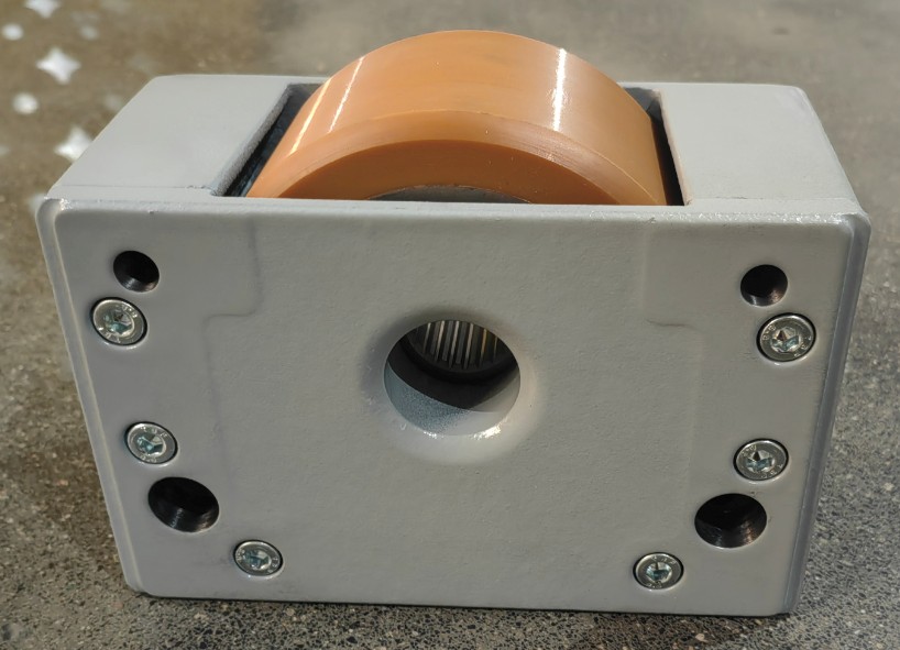 DRS 125 polyurethane coated wheel