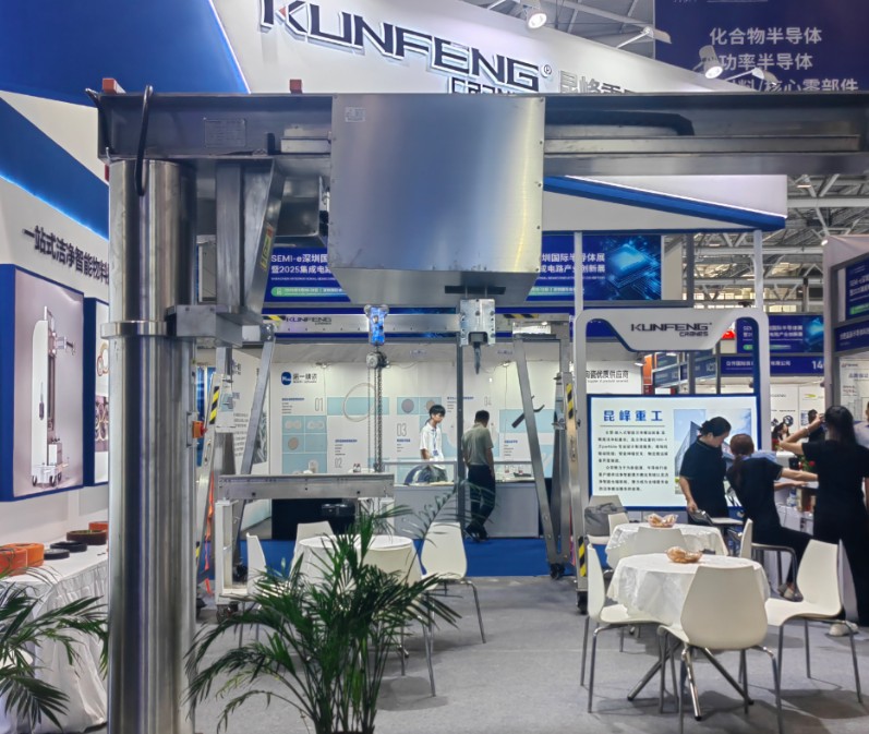 Cleanroom free standing jib crane