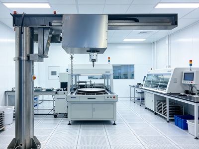 Cleanroom Grade Free Standing Jib Crane