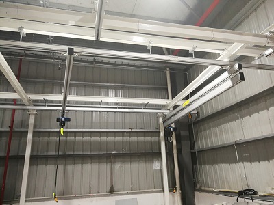 Aluminum Monorail Light Suspension Crane