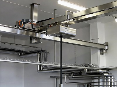 Hygienic Overhead Lifting Crane for Food Production