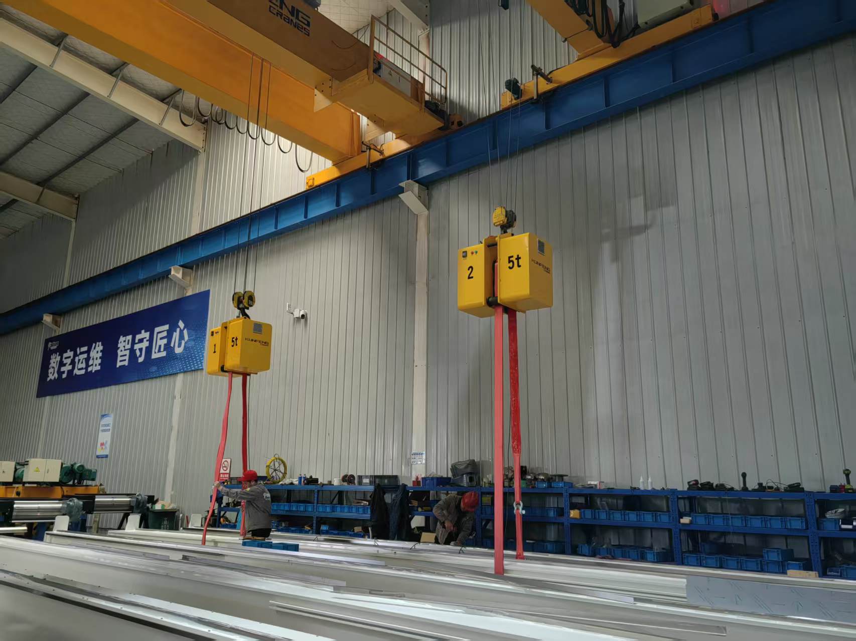 5t+5t load rotator for heavy workpieces