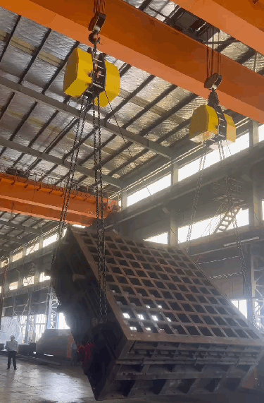 Load rotator for mold rotation
